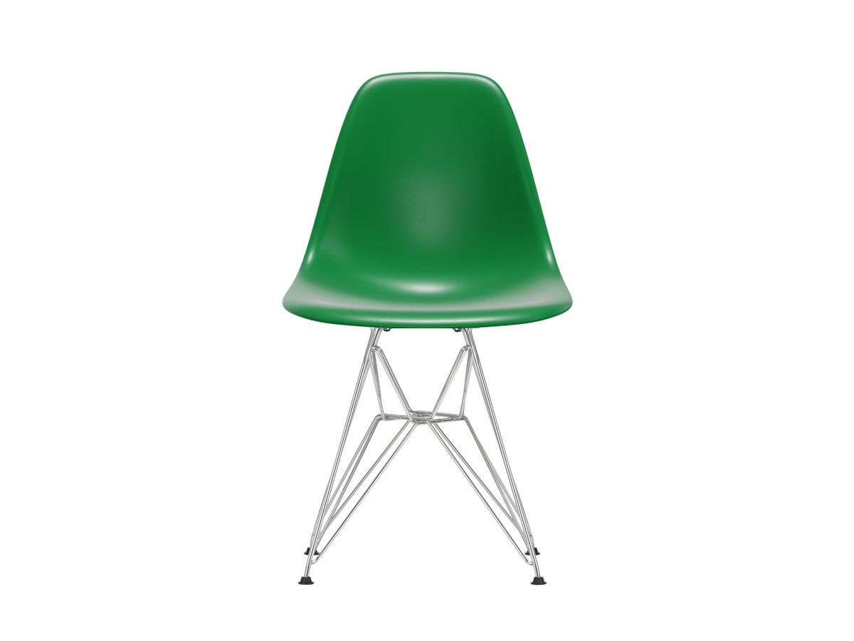 Eames Plastic Side Chair DSR - Chrome Base