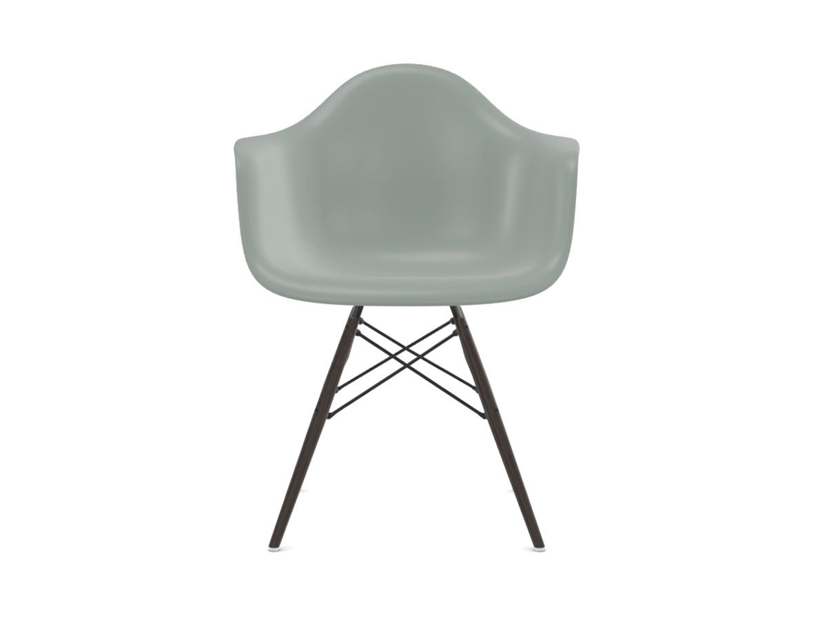 Eames Plastic Armchair DAW - Black Maple Legs