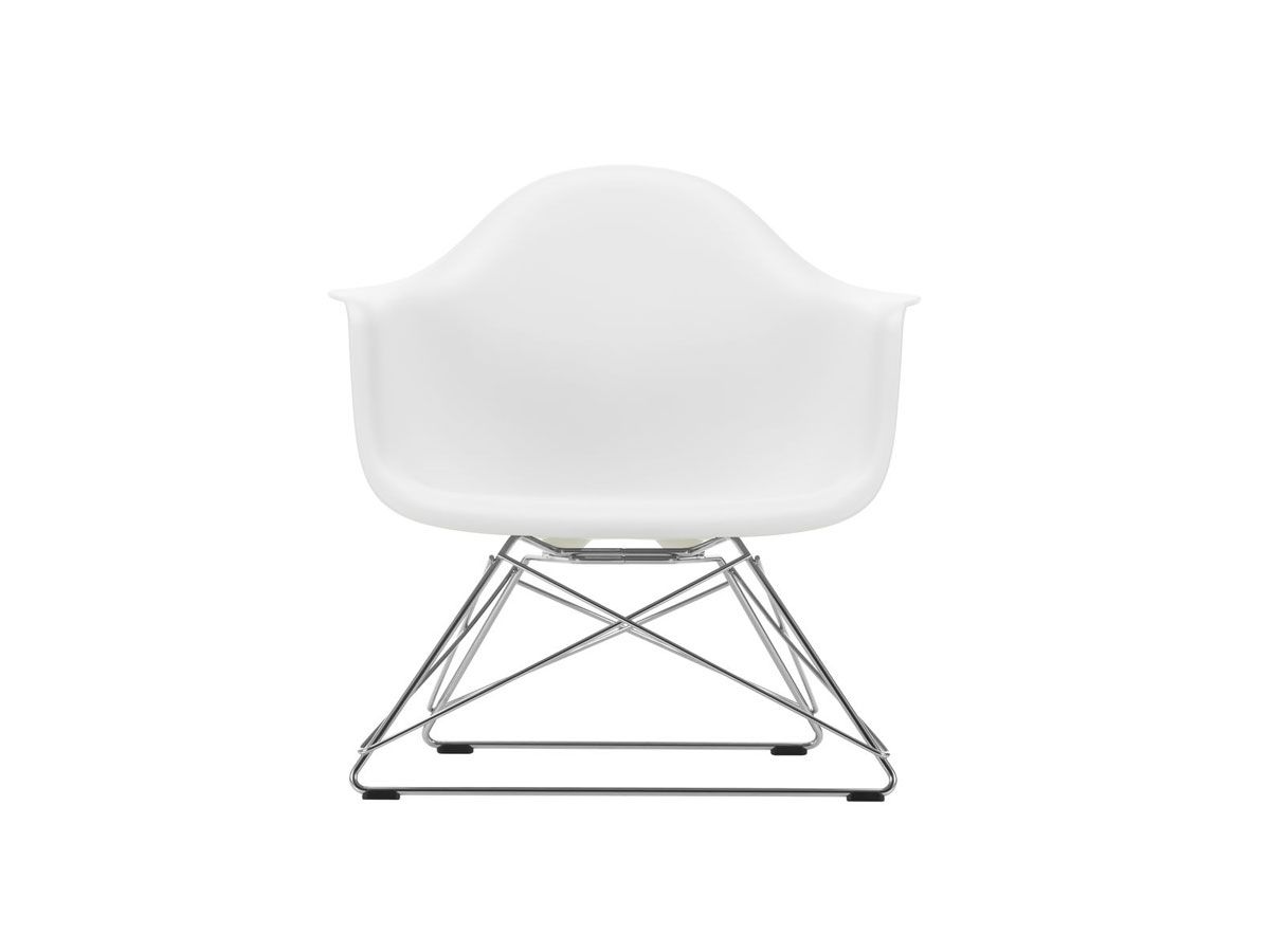 Eames Plastic Armchair LAR - Chrome Base