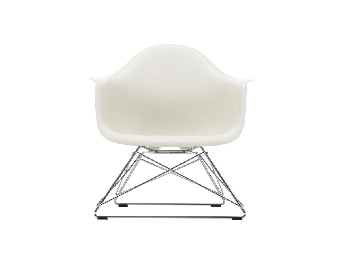 Eames Plastic Armchair LAR - Chrome Base