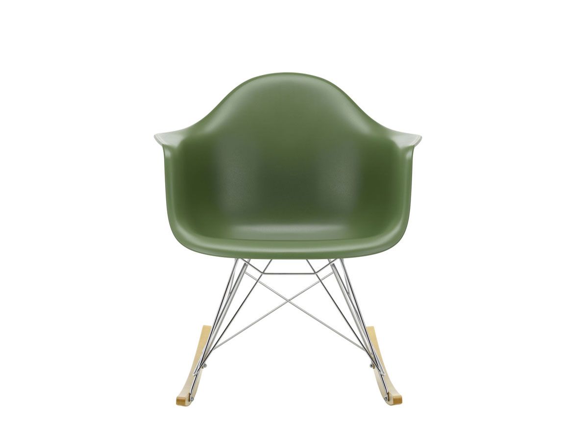 Eames Plastic RAR - Golden Maple/Chrome