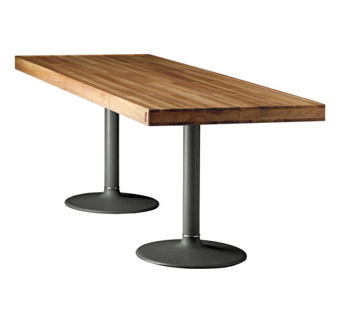 Table Pieds Corolle, Plateau Bois - P Table