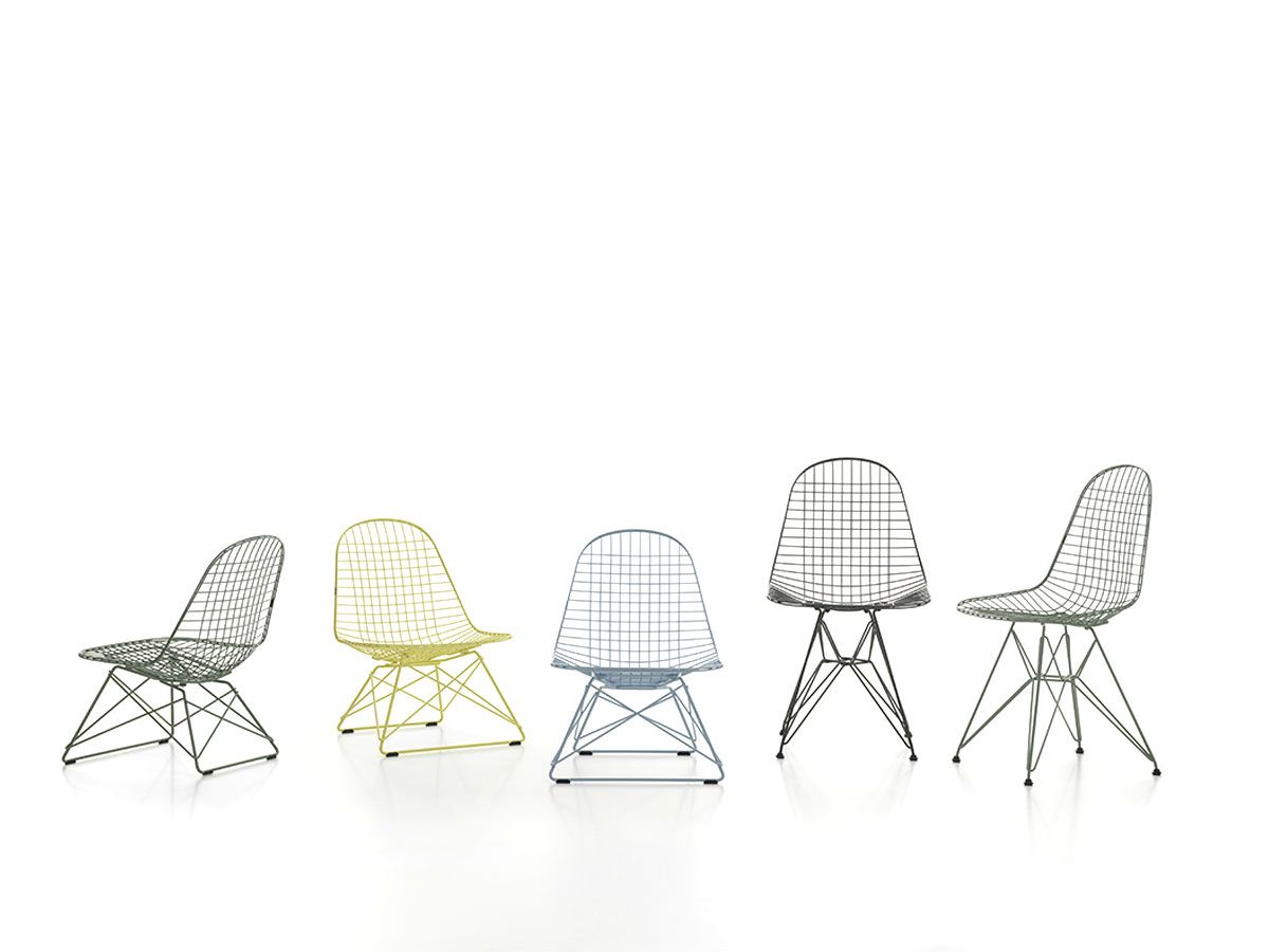 Wire Chair DKR (New Colours)